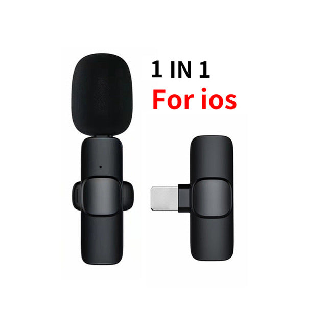K1 Wireless Clip-On Lavalier Microphone