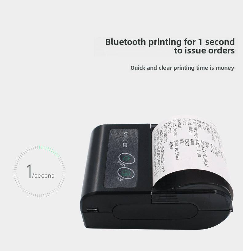 Youku 58HB5 Portable 58mm Bluetooth Thermal Receipt Printer
