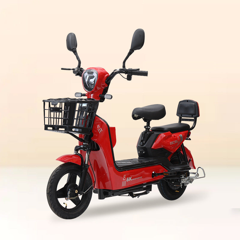 2026 New National Standard Electric Bicycle, Cross-border Foreign Trade Spot Hot-Selling Two-Seater Electric Bicycle, Source Manufacturer