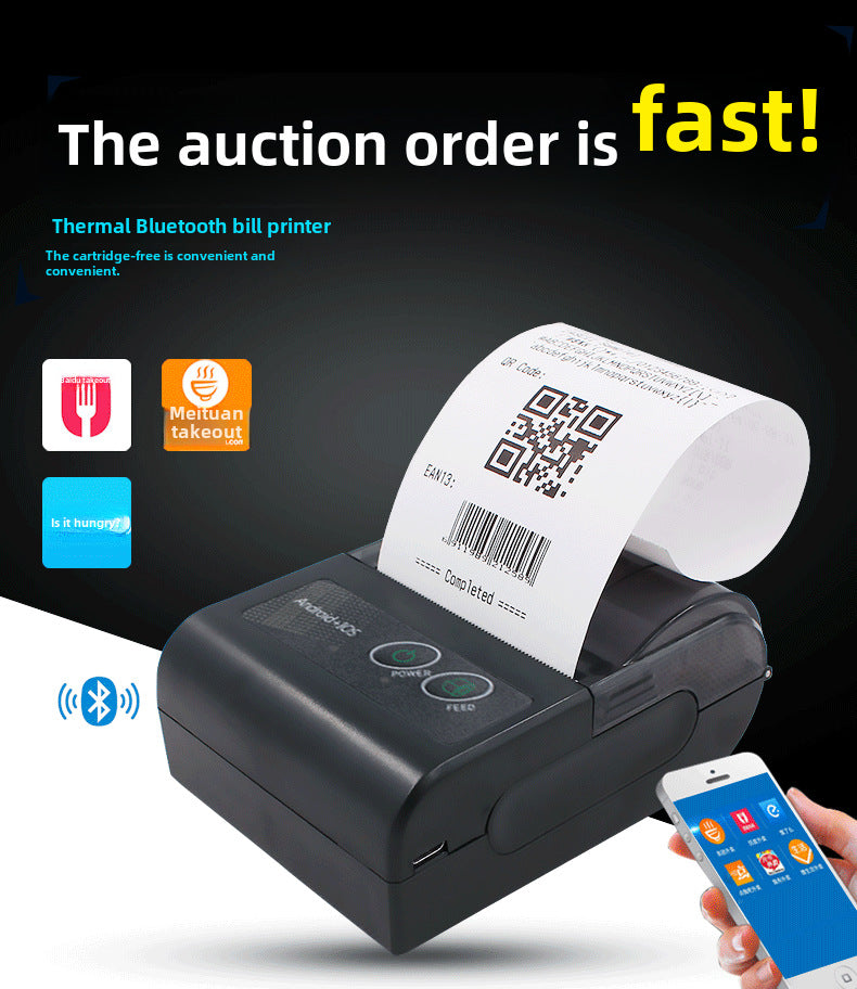 Youku 58HB5 Portable 58mm Bluetooth Thermal Receipt Printer