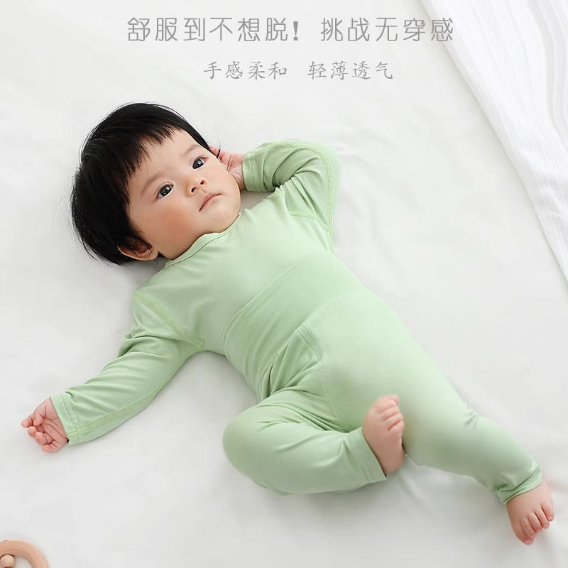 Modal Baby Long-Sleeve Pajama Set