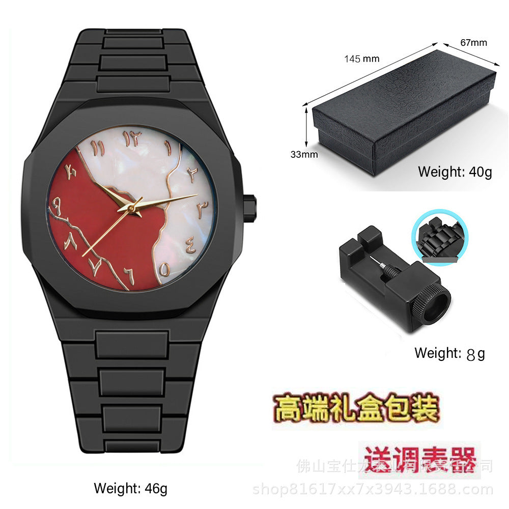 Black Warrior Unisex Waterproof Quartz Watch