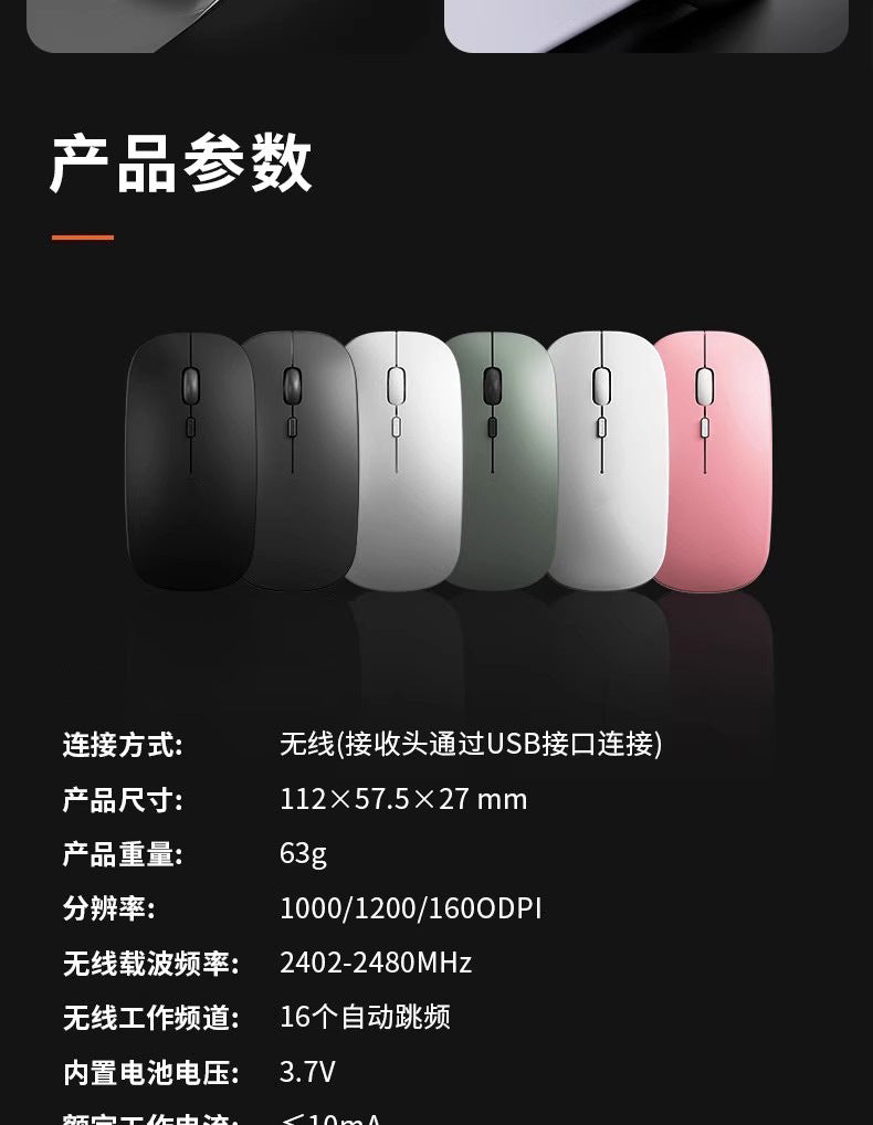 Wireless Mouse – Battery, Rechargeable & Bluetooth Options
