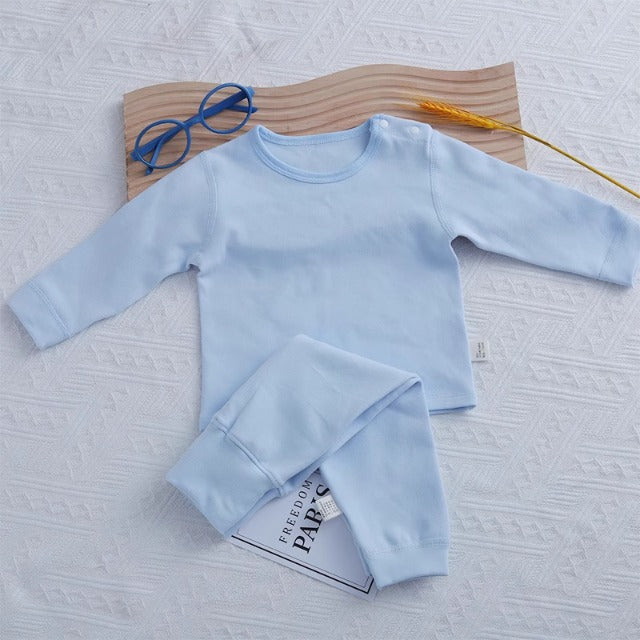 Modal Baby Long-Sleeve Pajama Set