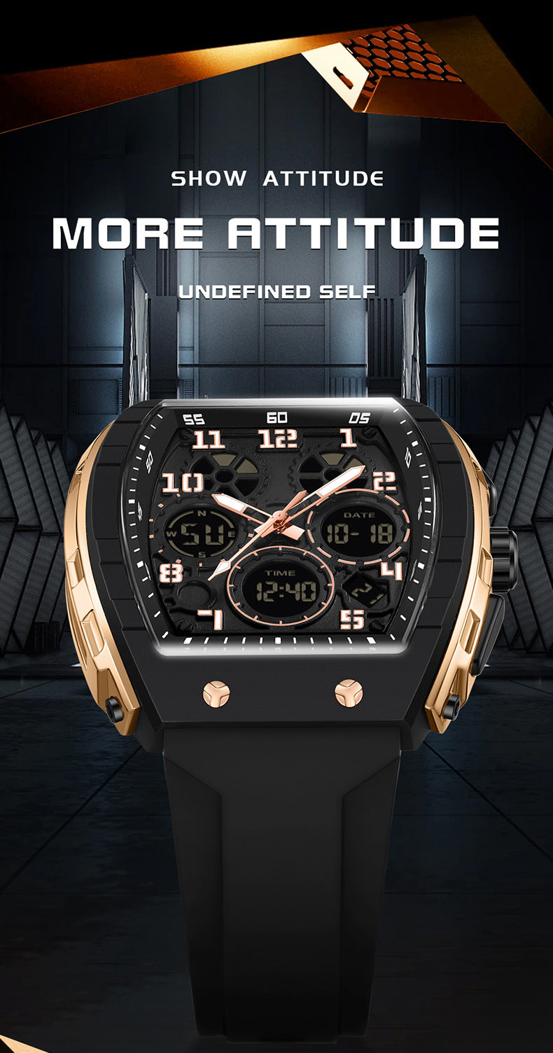 OFNS Dual-Time Digital Sport Watch