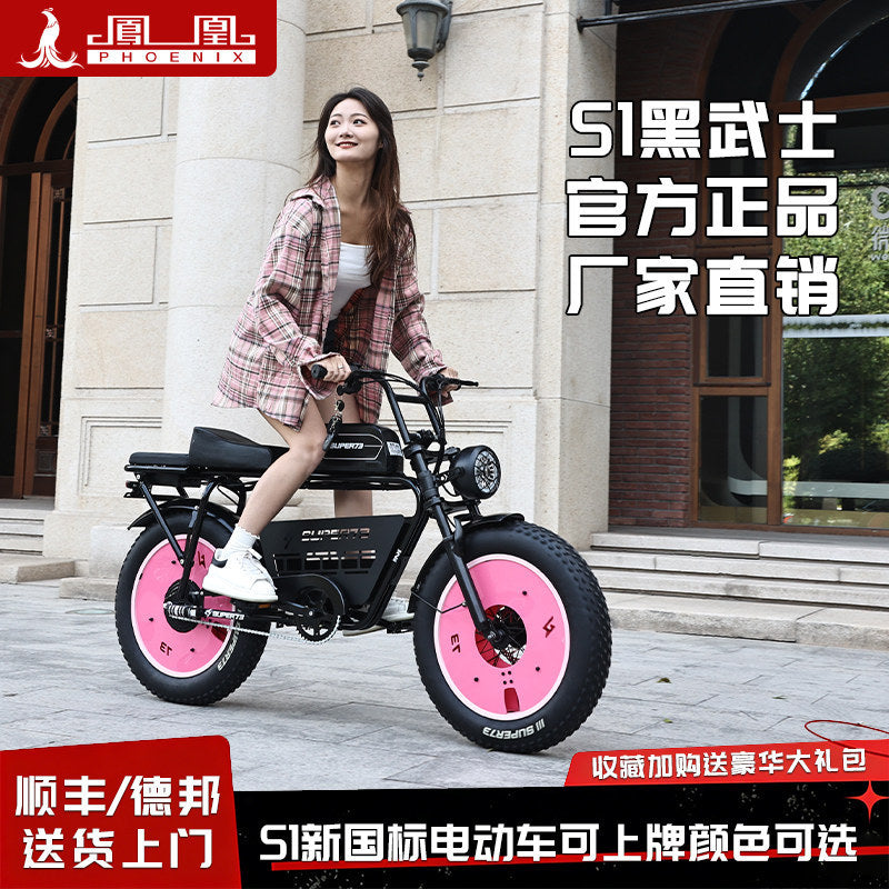 Phoenix Super 73S1RX electric bicycle assisted off-road small retro shifting adult electric bike