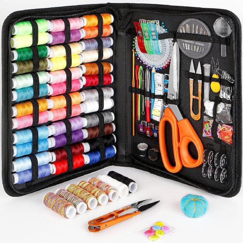 Portable Sewing Kits & Thread Sets – 27 to 243 Pieces