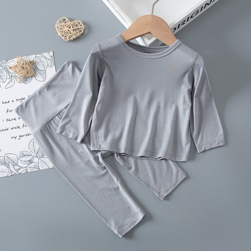 Modal Baby Long-Sleeve Pajama Set