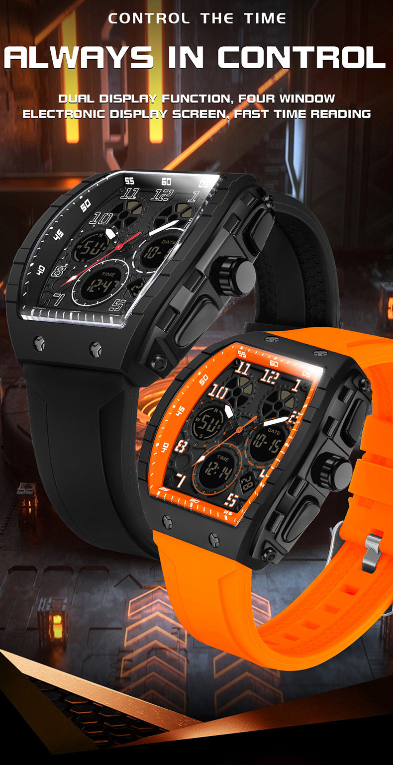 OFNS Dual-Time Digital Sport Watch