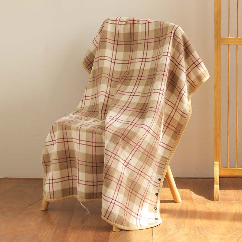 Shawl Blanket, Office Nap Blanket, Lunch Break Blanket, Study Blanket, Leg Cover Blanket, Small Blanket for Student Dormitory, Windproof for Winter