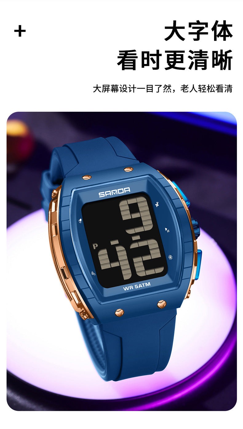 SANDA Large-Screen Talking Digital Watch