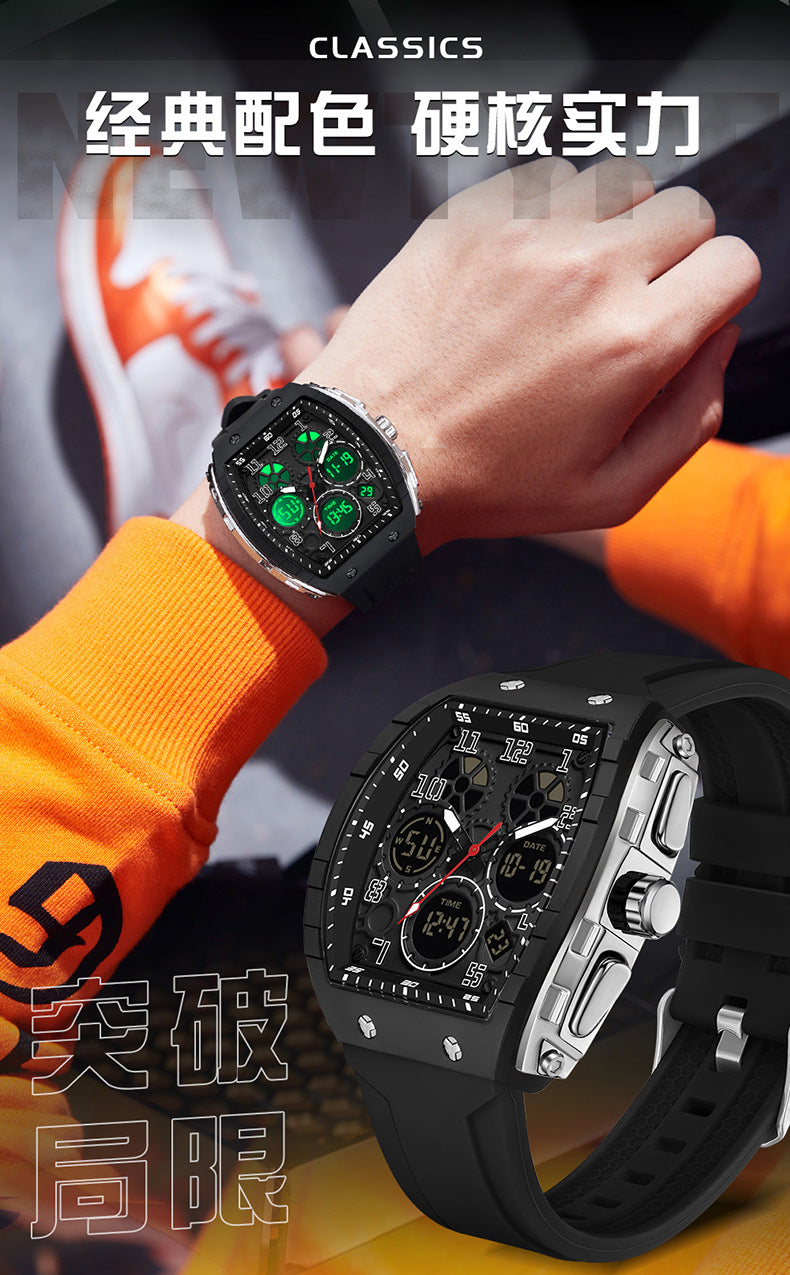OFNS Dual-Time Digital Sport Watch