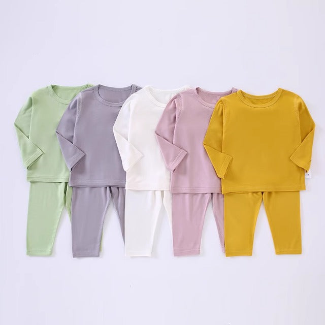Modal Baby Long-Sleeve Pajama Set