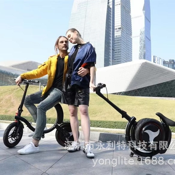 Factory direct sales of new 14 inch foldable electric bicycle lithium battery, convenient for snail two-wheeled electric vehicle