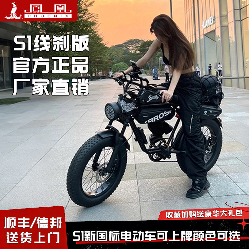 Phoenix Super 73S1RX electric bicycle assisted off-road small retro shifting adult electric bike