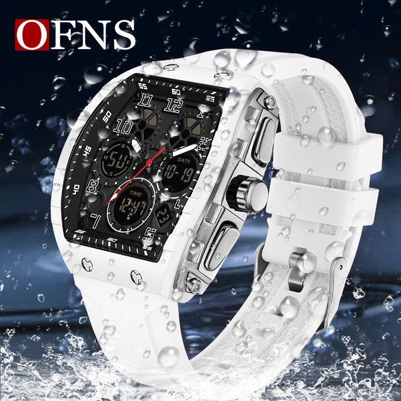 OFNS Dual-Time Digital Sport Watch