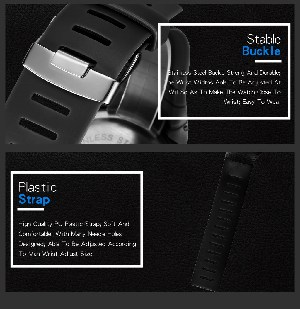 SYNOKE Outdoor Waterproof Digital Watch