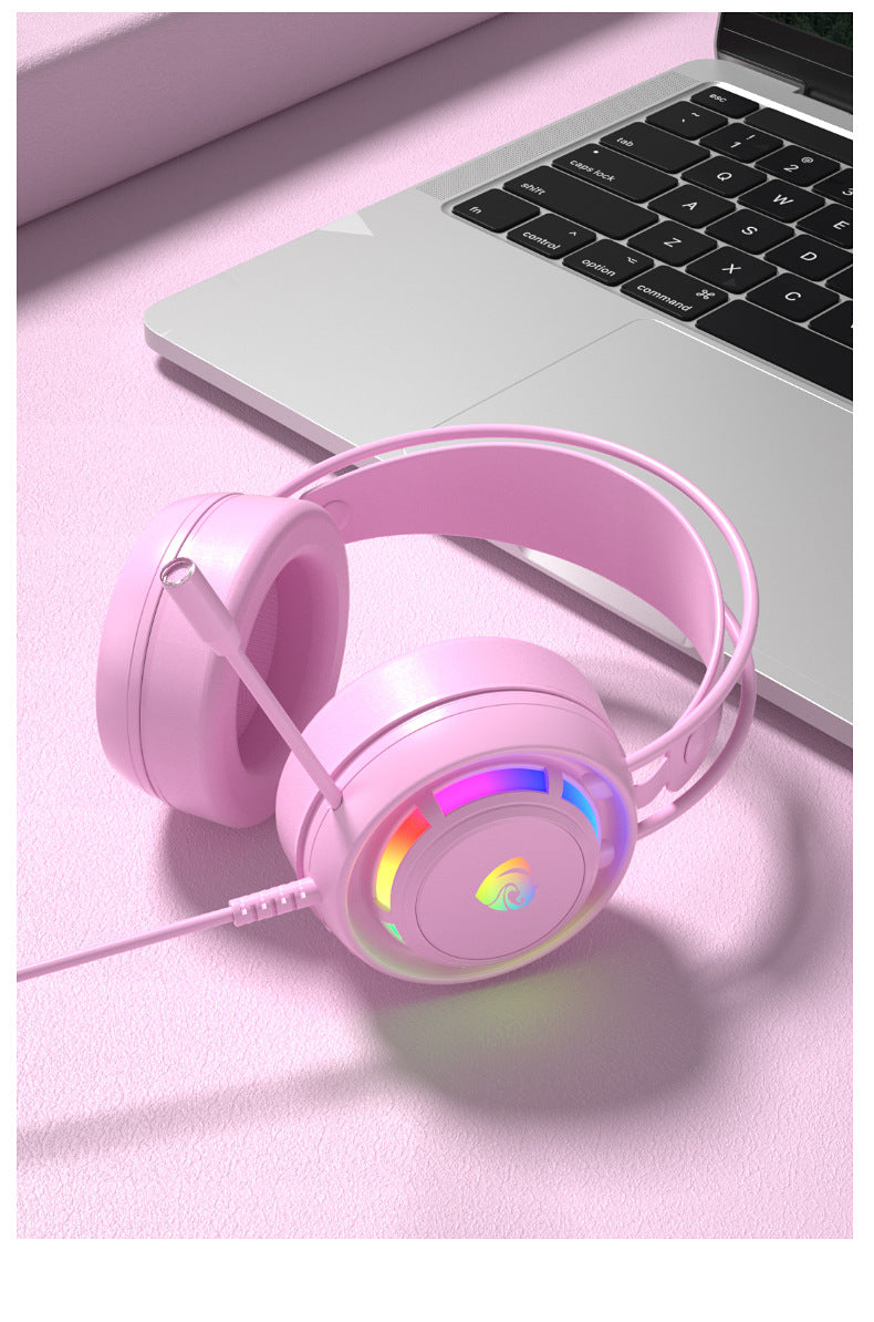 Cross-border PSH-300 computer game headset headset 7.1-channel e-sports with microphone wired subwoofer