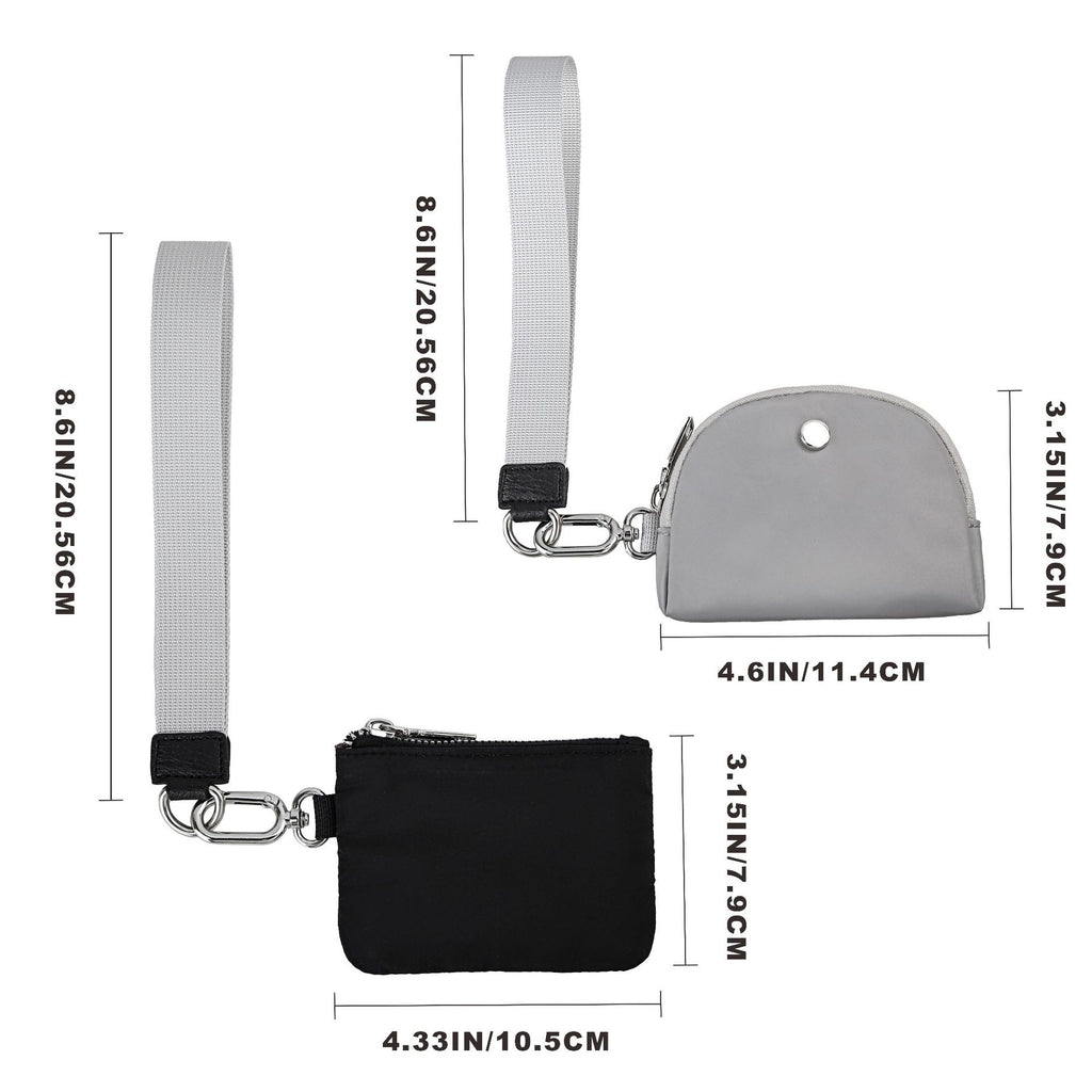 Lightweight Wristlet Card & Coin Purse