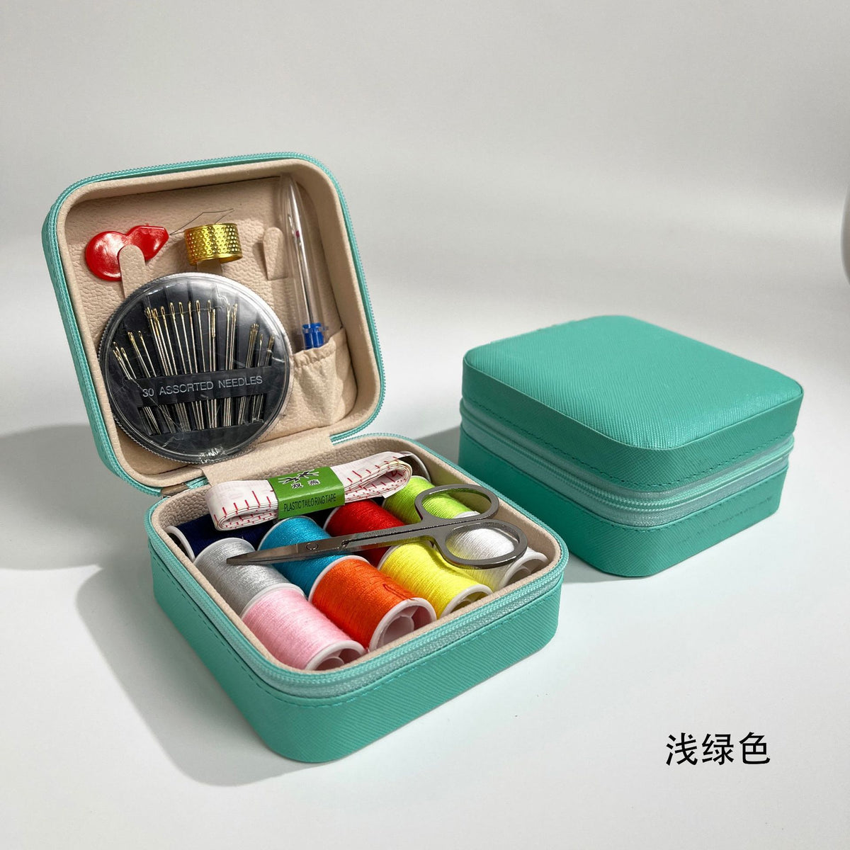Vintage Sewing Box & Thread Kit Collection