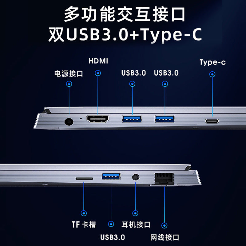 Brand new 15.6-inch Core i9 i7 i5 laptop gaming laptop portable business internet office live streaming laptop
