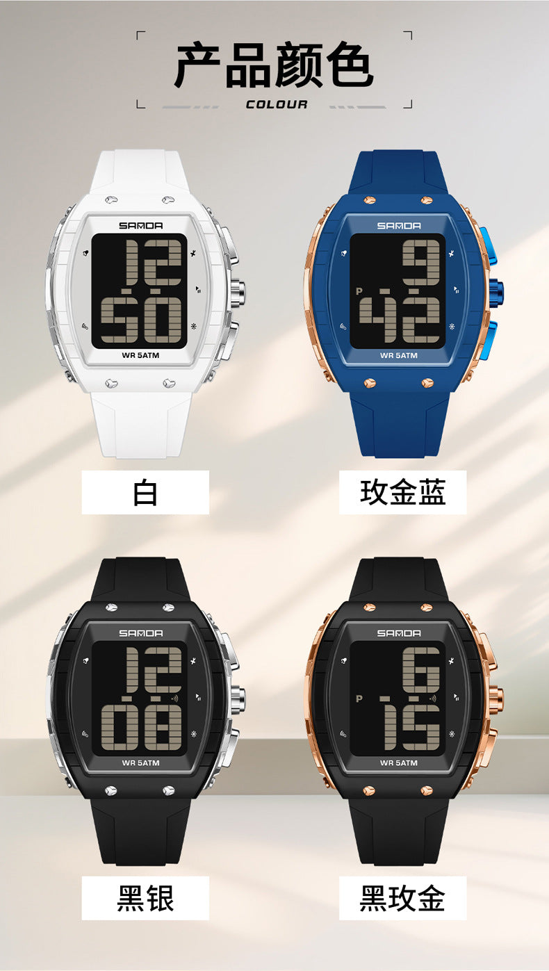 SANDA Large-Screen Talking Digital Watch