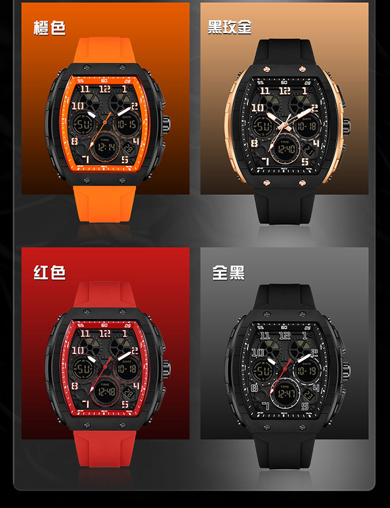 OFNS Dual-Time Digital Sport Watch