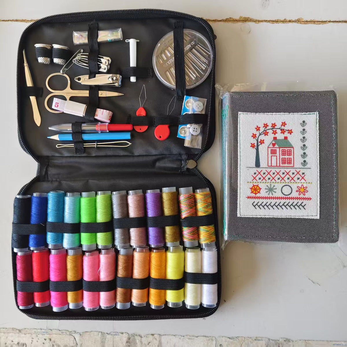 Portable Sewing Kits & Thread Sets – 27 to 243 Pieces