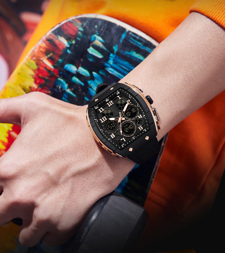 OFNS Dual-Time Digital Sport Watch
