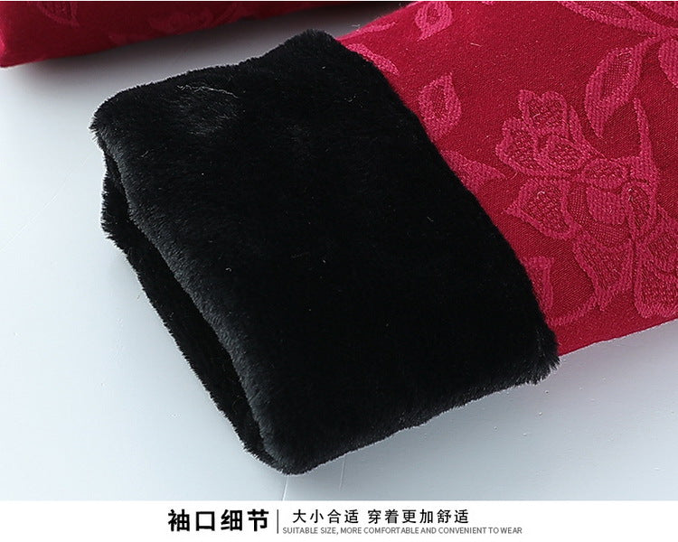 Grandma's Winter Coat Tang Coat Cotton Coat Old People's Mother's Winter Lamb Fleece Cotton Coat Coat Old Lady Old People's Cotton Coat Padilla Innovations LLC