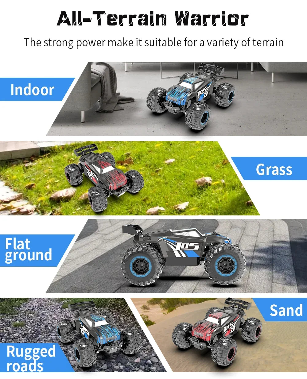 1:18 Remote Control Car 25KM/h with Led Lights 2.4G Inductor RC Off-Road Cars High Speed Brushless Motor Children Toys