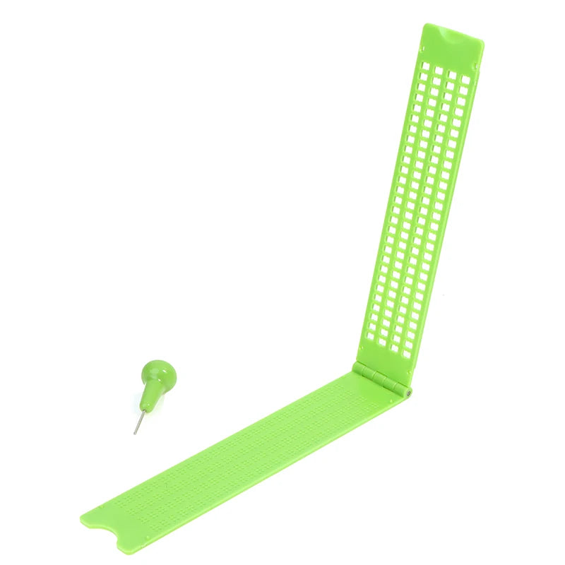28-Cell 4-Line Braille Slate & Stylus Set