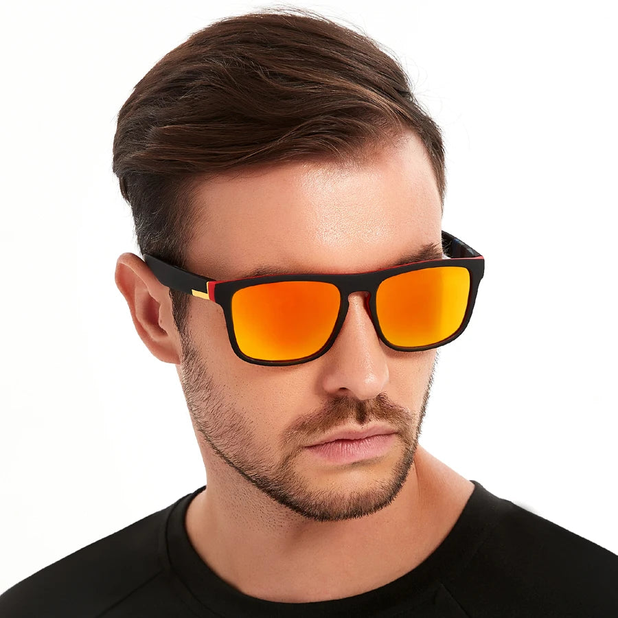 Vintage Square Anti-Glare Sunglasses