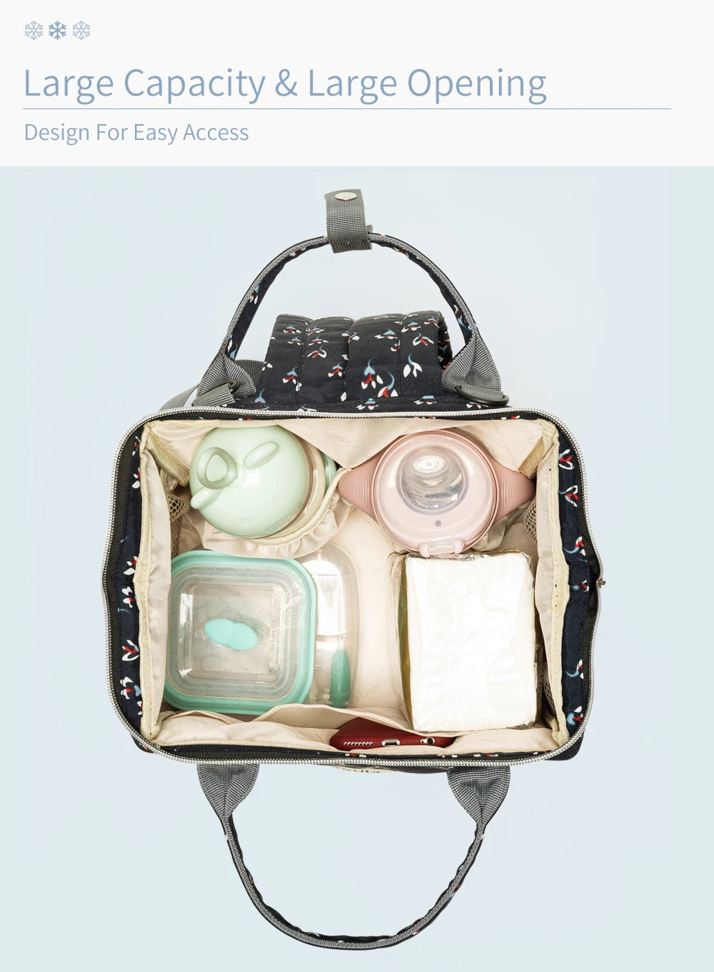 Waterproof Baby Diaper Backpack