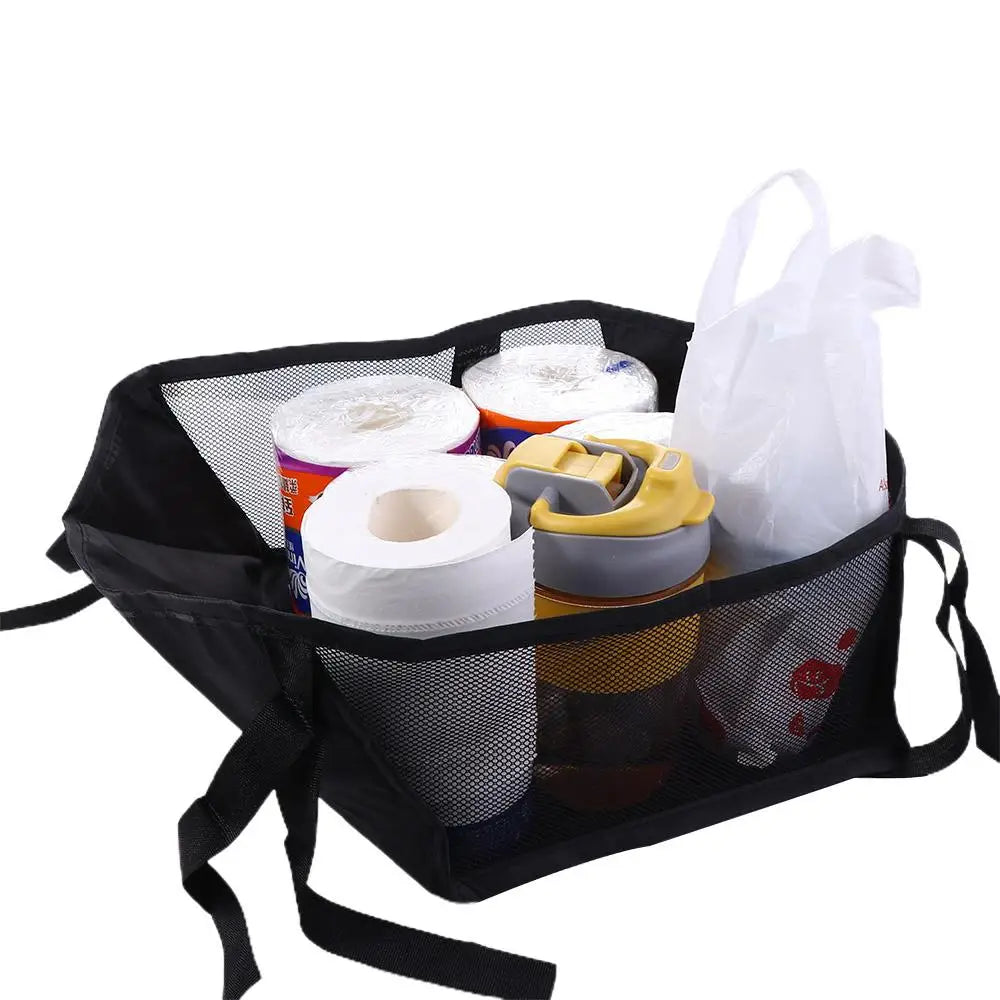 Attachable Stroller Storage Basket Organizer