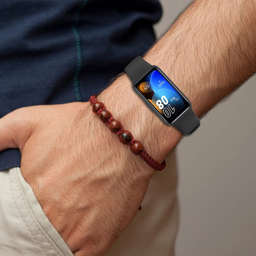 Silicone Strap Compatible with Huawei Band 8/9/10