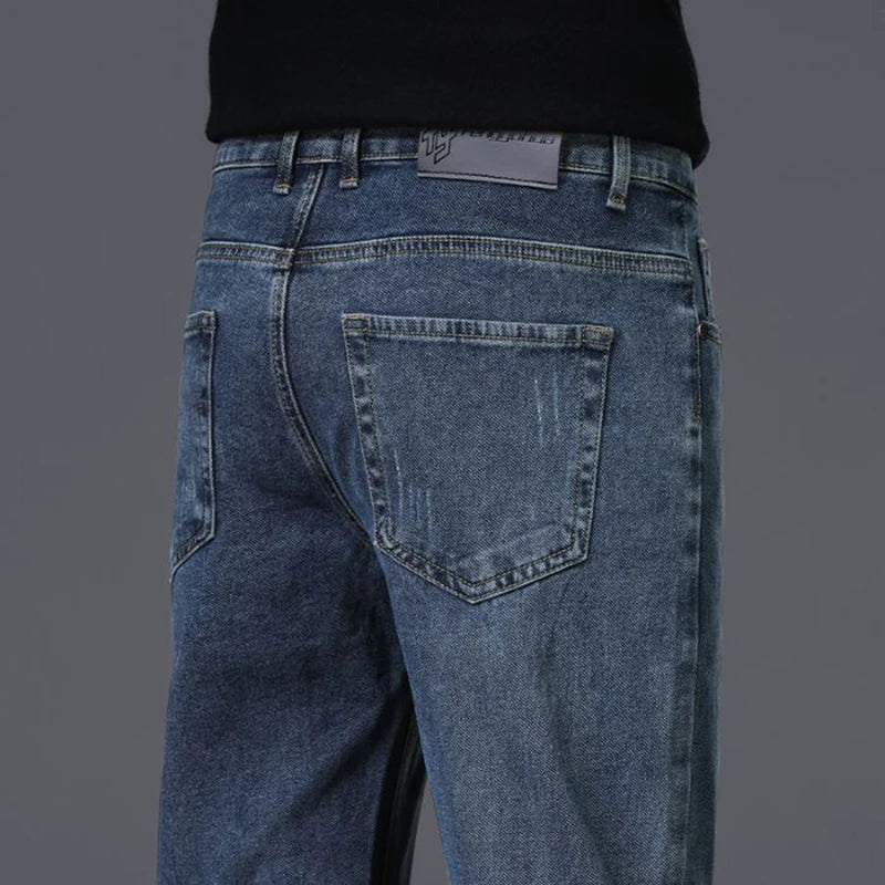 Men’s Slim Straight-Leg Denim Jeans