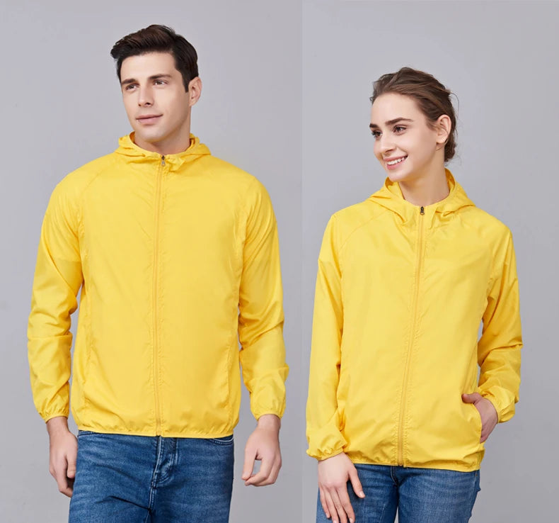 Chaqueta de senderismo ligera unisex JNLN