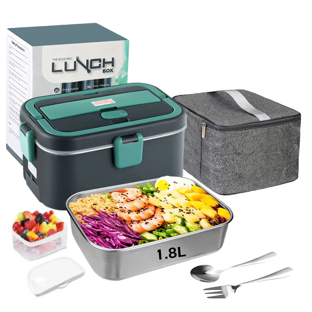 1.8L 80W Electric Lunch Box Food Warmer