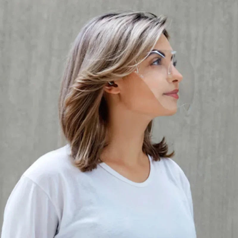 Full-Face Shield Sunglasses