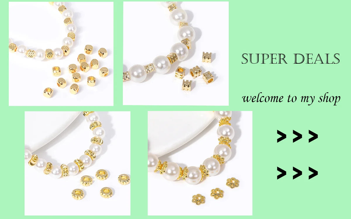 14K Gold-Plated Brass Jewelry-Making Chain