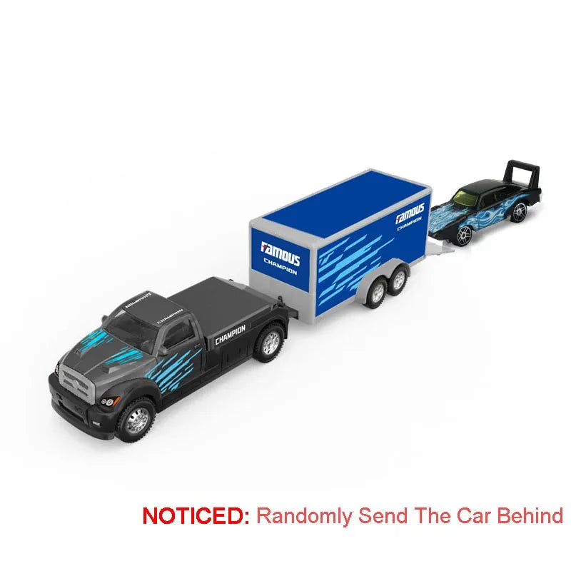 1:64 Diecast Container Trailer Toy