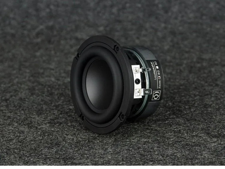 3 Inch Woofer Audiophile Subwoofer Speaker Unit 60W Power Large Voice Coil Long Stroke Professional Home DIY Audio Accessories
