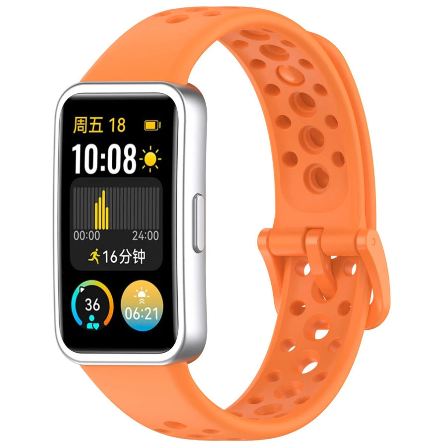Silicone Strap Compatible with Huawei Band 8/9/10