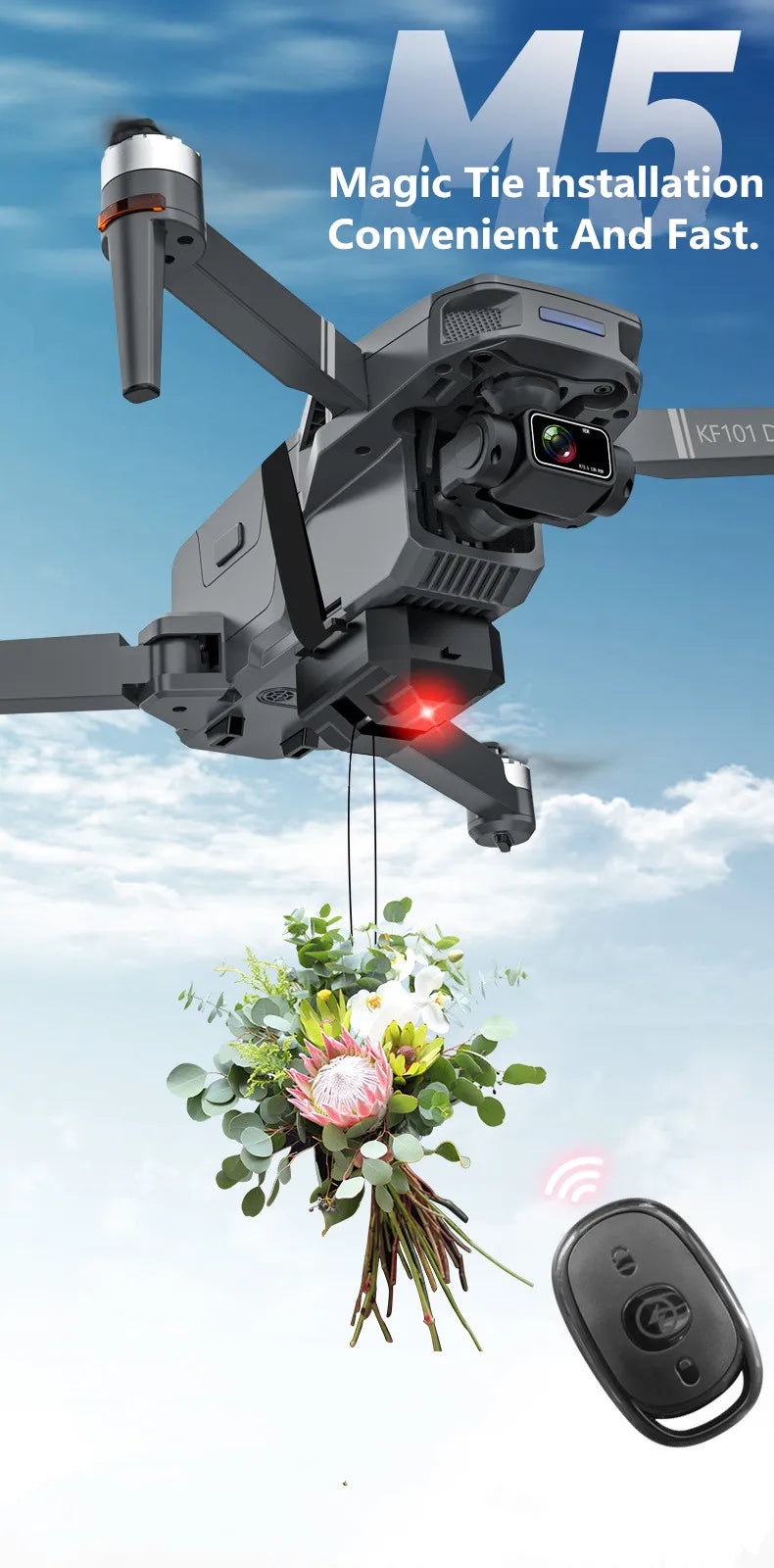 Drone Airdrop Release System Compatible with Select DJI Models