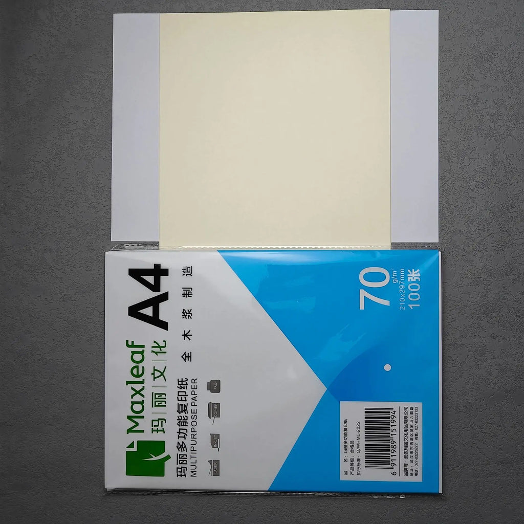 100pcs/lot A4 White Printer Paper Office Suppliesdraft Multi-purpose Business Printing Information Draft Wood Pulp Copy Papers