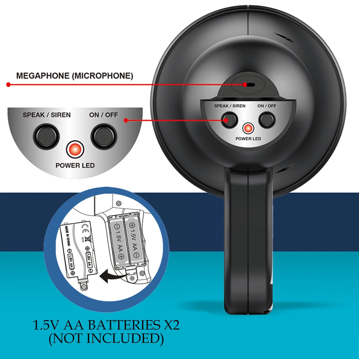 Voice-Changing Megaphone Toy for Kids