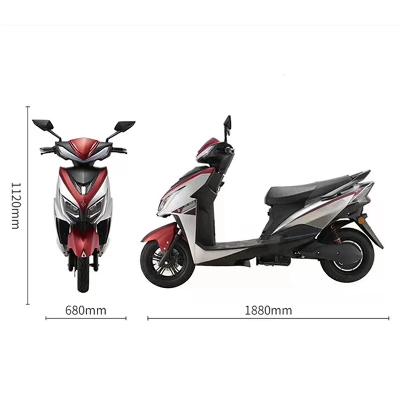 1500W 48/60V Two-Wheel Electric Scooter