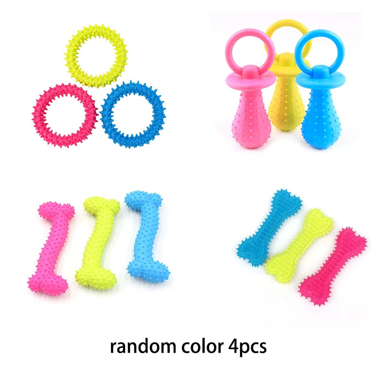 Bone-Shaped Bite-Resistant Dog Chew Toy