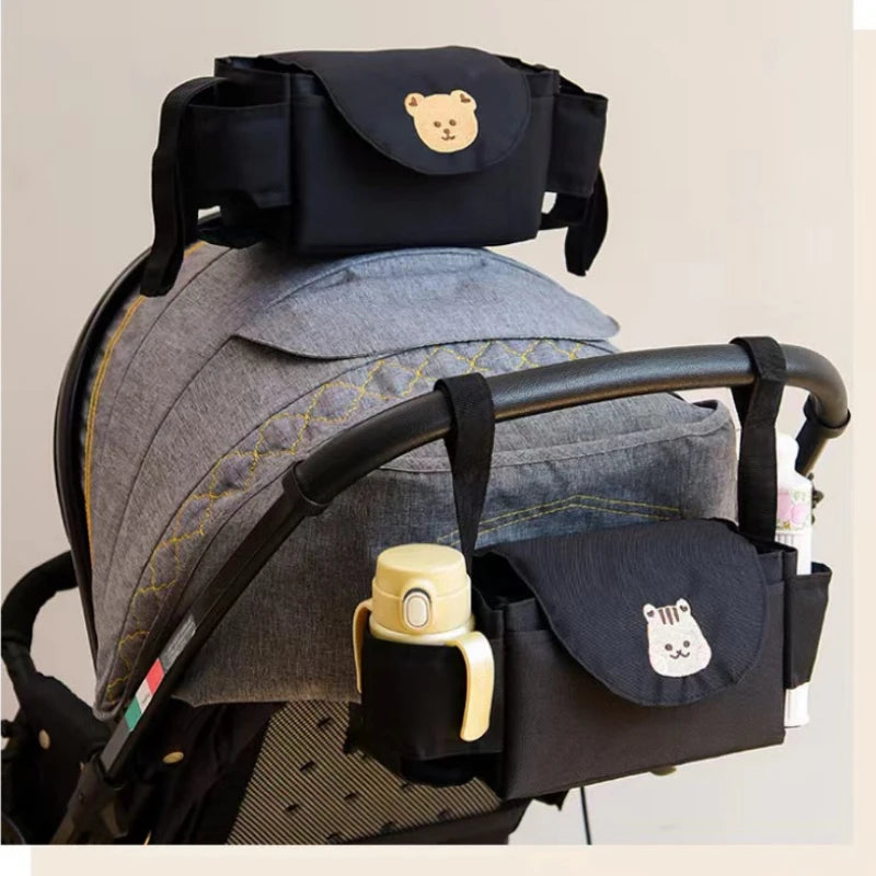 Universal Baby Stroller Organizer with Cup Holder